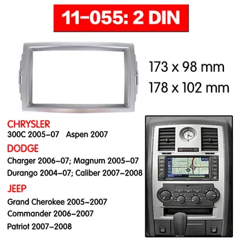 Pentru CHRYSLER 300C 2005 2006 2007 Auto AC Auto 2DIN Radio Stereo Kit CD DVD Player Faciale Dash Outter Cadru Trim