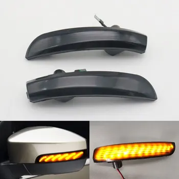 Pentru Ford Ecosport Kuga Scape 2013-2018 Oglinda Retrovizoare Dinamic Semnalizare LED Lumina de Semnalizare Oglinda Laterala Lampa Indicator 2 BUC