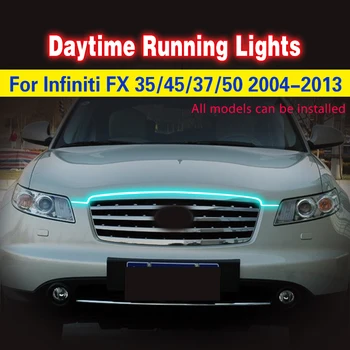 Pentru Infiniti EX25 M25 M56 FX FX35 FX37 FX45 FX50 FX30D 2004-2015 cu LED-uri Auto Impermeabila Ceață Lumina de Zi Lumina DRL 12V 1BUC