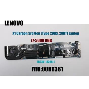 Pentru Lenovo X1C X1 13268-1 Laptop Placa de baza cu SR23V I7-5600U 00HT361 0HT361 100% de Lucru bine
