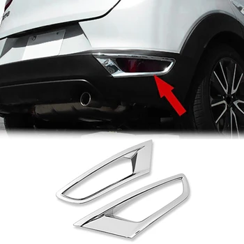 Pentru Mazda CX3 CX-3 2016 2017 2018 ABS Crom de Ceață Spate Lumina de Lampă Capac Ornamental Foglight Rama Decor Cadru