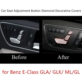 pentru Mercedes B-enz E-Class GLA/GLK/ML/GL s/mânca ajustare acoperire autocolant de interior Diamant decor 6 bucăți 3 culori