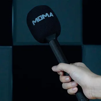 Pentru MOMA lark150 Sistem de Microfon fără Fir accesorii portabile tija de metal interviu vlog microfon Parbriz
