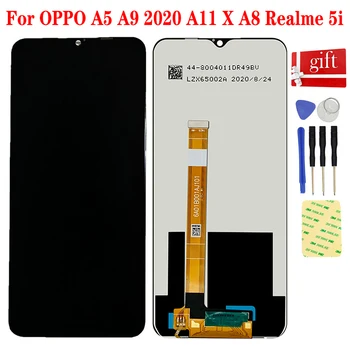 Pentru OPPO A5 A9 2020 A11 X A8 Realme 5i LCD Panou de Afișaj Modulul Monitor LCD cu Matrice Ecran Tactil Digitizer Ansamblul Senzorului