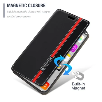 Pentru Samsung Galaxy A03 Versiunea Indiană Cazul Moda Multicolor inchidere Magnetica din Piele Flip-Caz Acoperire cu Suport Card