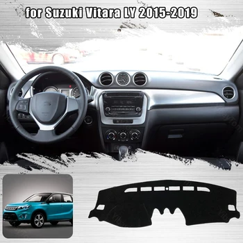 Pentru Suzuki Vitara LY 2015-2019 Dash Capac Mat Dashmat tabloul de Bord Capacul de Protecție Foaie de Styling Covor