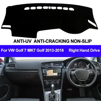 Pentru toate modelele VW Golf 7 Golf7 MK7 2013 - 2018 Bord tabloul de Bord Mat Capac volan pe Dreapta