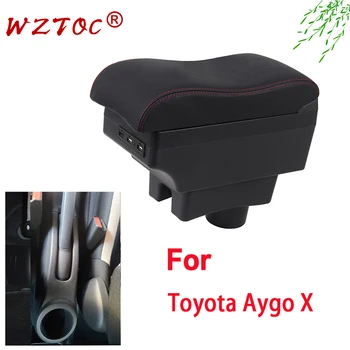 Pentru Toyota aygo x Cotiera 2022 Pentru Toyota Aygo X Piese de Interior speciale Retrofit cu Auto USB Cotiera Centru cutie de Depozitare