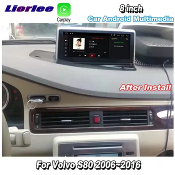 Pentru Volvo S80 2006-2016 Android Auto Multimedia GPS Navigatie Player, Radio, Sistem Stereo Ecran HD