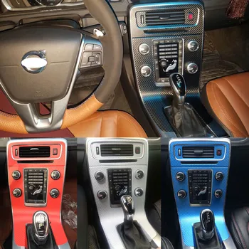 Pentru Volvo V60 S60 2011-2018 autoadezive Autocolante Auto din Fibra de Carbon de Vinil autocolante Auto și Decalcomanii Auto Accesorii Coafura