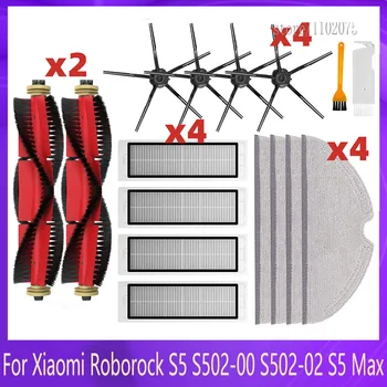 Pentru Xiaomi Roborock S5 S502-00 S502-02 S5 Max S6 S6 MaxV S6 Pur E4 E5 Robot De Vid Piese De Schimb Principale Perie Laterală Filtru Hepa Mop