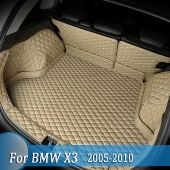 Personalizat Impermeabil Portbagaj Covoraș AUTO Coada de Boot Tava de Linie Cargo Covor Pad Protector se Potrivesc Pentru BMW X3 2005-2010