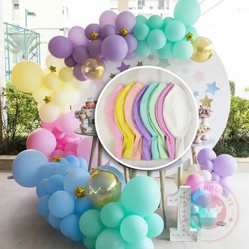 Petrecerea de ziua Balon Tiffany Albastru Roz Galben Mov Verde Alb 5-36 inch pe Baloane Nunta de Fundal Decor Baloane din Latex