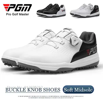 PGM Golf Adidasi Barbati Pantofi de Sport Profesionale de sex Masculin Impermeabil Golf Pantofi Ultra-ușoare Anti-Alunecare Încălțăminte Rotativ Antrenor