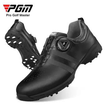 PGM Waterproof Adidasi Mens Golf Pantofi Respirabil de Formare de Fitness Pantof de Golf Om Non-Alunecare Rotativă Catarama Golf Formatori