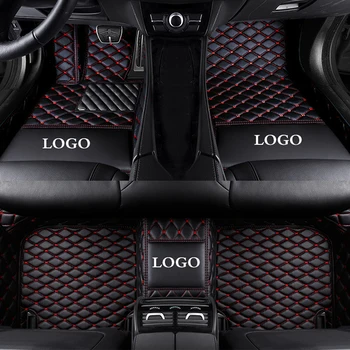 piele LOGO-ul auto covorase pentru Mercedes benz E Class w211 2005-2016 2017 2018 auto Personalizate picior Tampon de piese de styling covor