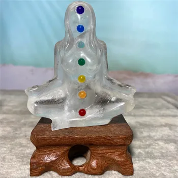 Pietre Naturale, Cristale De Cuarț Șapte Chakra Healing Yoga, Meditație Spirituală Wicca Wichcraft Energie Cameră Decor, Cadouri De Piatră Prețioasă