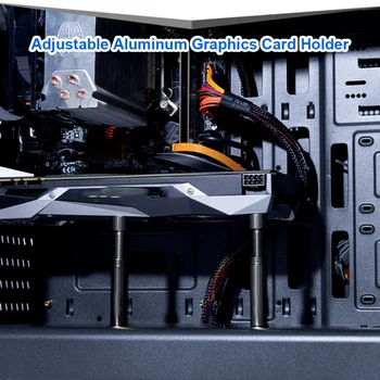 Placa grafica GPU Bretele Reglabile din Aliaj de Aluminiu placa Video Sag suport Suport pentru Jack Desktop PC, Accesorii