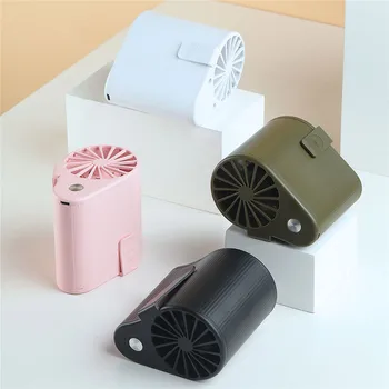 Portabile Reîncărcabile Talie Agățat de Răcire Ventilator Mini USB de Încărcare Fanii 3 Viteze de Ajustare Distracție în aer liber Cooler Ventilator