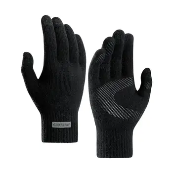 Practic Echitatie Mănuși Deget Plin Ușoare, Non-alunecare de Mănuși Tricotate Portabil Mănuși de Iarnă pentru Exterior