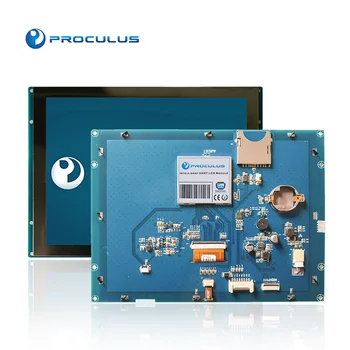Proculus 8 Inch Uart Modulul de Afișaj Tft Industriale Lcd Usb to Uart Fabrica de Echipamente Industriale Tft Lcd Driver Placa de 8.0 Inch