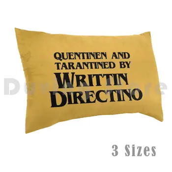 Quentinen Și Tarantine De Writtin Directino Pernă DIY 50x75 Quentin Tarantino a Regizat Scris