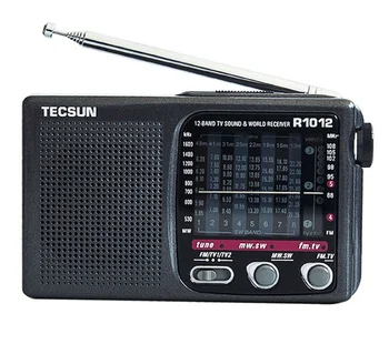R1012 Radio Portabil FM / MW / SW / TV 12 Band Radio Portabil Multiband Trupa Lume Receptor Radio 76-108MHz
