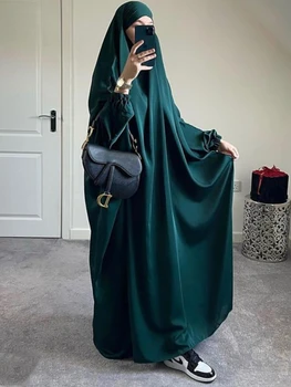 Ramadan Eid jilbab-ul pentru Femei Abaya Dubai Rugăciune Îmbrăcăminte Khimar Hijab Rochie Musulman Turcia Îmbrăcăminte Islamic Abaya Djellaba Femme