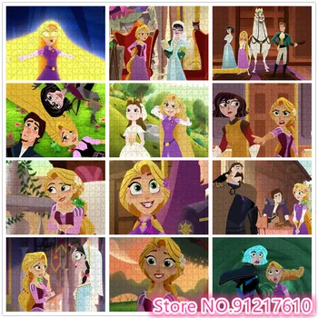 Rapunzel Magic Soarta 1000 De Puzzle-uri pentru Copii Puzzle Creier Joc de Ardere de Desene animate Puzzle Decor Cadou Preferat
