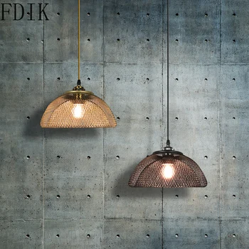 Retro Balck/Metal de Aur Pandantiv Lumini Nordice Industrial Led Lampă de Agățat pentru Interior Dormitor, Bucatarie Vintage Loft Decor Iluminat