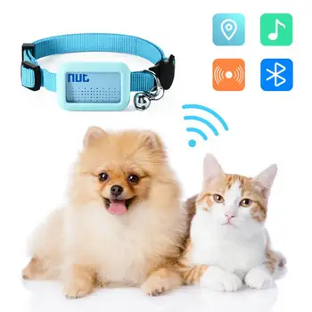 Rezistent la apa Mini Animale de companie Bluetooth GPS Tracker timp Real de Urmărire Guler Câine Pisica Găsi Dispozitivul sună Clopoțelul Cheie Anti-a pierdut Record Locator