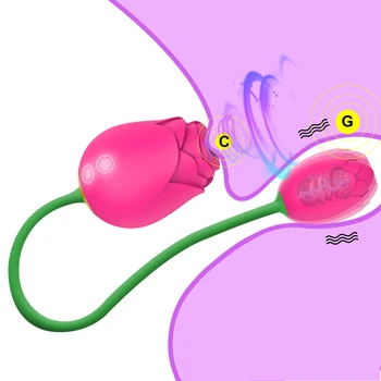 Rose Clit Sucker Vibratoare Pentru Femei Puternic Stimulator Clitoris Supt Vid Dragostea De Sex Feminin Vibratoare Ou Jucărie Sexuală Pentru Adulti 18