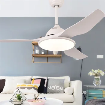 SAAROK Ventilatoare de Tavan Cu Lumina de la Distanță 3 Culori Moderne Lampă cu LED-uri pentru Camere de Decorare