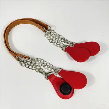 Sac lanț mâner 65cm obag accesorii Saci de Plajă Roșie Femei Sac Mare Mânere Borse Interior Preț Geantă de mână de mâner potrivit pentru o geanta