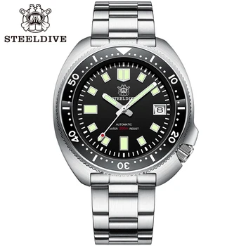 SD1970 Clasic Ceasuri de Epocă Steeldive Brand de Oameni NH35 Dive Watch carcasă din Oțel Inoxidabil Bezel Ceramica Super Luminoase Ceasul