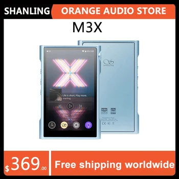 Shanling M3X MQA Suport Hi-Res Player Portabil Dual ES9219C DAC/AMP DSD256 384kHz/32bit Bluetooth, 3.5 mm si 4.4 mm