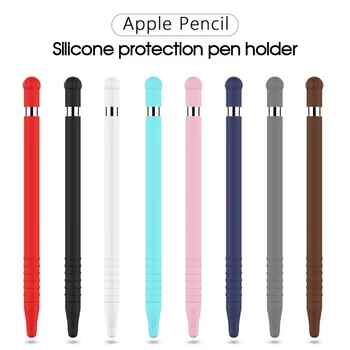 Silicon Apple Pencil Caz TPU Husă de Protecție Capac de Acoperire Titular pentru Apple Pencil 1 Accesorii Silicon Apple Pencil 1