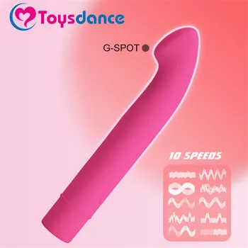 Silicon G-spot Glont Vibrator Cu 10 Viteze Vibratoare Penis artificial Adult Jucarii Sexuale pentru Femei Pentru Orgasm Masaj Penis Fals Mai bun Decât Sexul