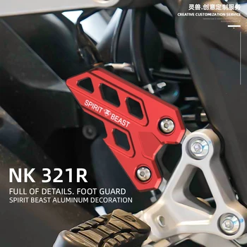 SPIRITUL ANIMAL Motocicleta Foot Peg Toc Plăci de Paza Accesorii Pentru NK 321R din Spate Suport pentru picioare Cuier Protector Placa
