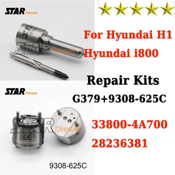 STEAUA DIESEL 7135-576 Injectoare Kituri de Reparații Duza H379 G379 Valve 9308-625C pentru Hyundai Starex 28236381 33800-4A700