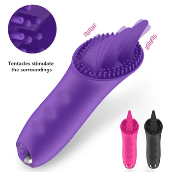 Stimulator Clitoris Limba Vibrator Masturbare 10 Viteza De Vibrație G Spot Biberon Masaj Silicon Vibratoare Jucarii Sexuale Pentru Femei