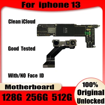 Suport actualizare IOS & 5G Pentru iPhone 13 Placa de baza 128GB-256GB-512GB Original Deblocat Pentru iPhone 13 logica bord icloud Curat