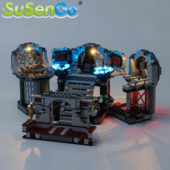 SuSenGo Lumină LED-uri Kit Pentru 75291 Death Star Duel Final , (Modelul Nu este Inclus)