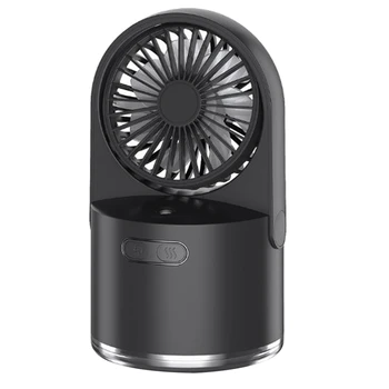 Tabelul Aburirea Ventilator, Răcire Personale Domnule Fan Cu 300ML Rezervor de Apă de Mare, USB Reîncărcabilă Apă Pulverizare Fan