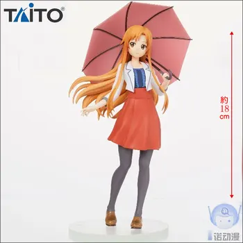 TAITO 56400 Sword Art Online-Sao Yuuki Asuna :desfășurarea umbrela Figura Jucării Originale, Ver cutie