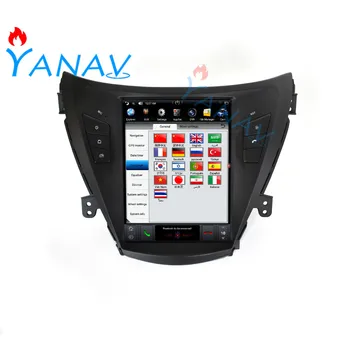 Tesla stil Android auto Navigație GPS Pentru hyundai elantra/MD 2011-2015 HD Ecran Vertical auto Radio, DVD Player Stereo Auto