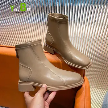 Toamna Iarna Noua Moda Chelsea Cizme Pentru Femei Pantofi Confortabil Buty Robocze Damskie Glezna Botas Platforma Mujer Zapatillas 2022