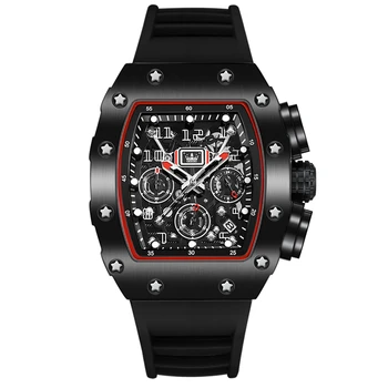 Top Brand De Moda De Lux Bărbați Ceas Sport Cronograf Bena Dial Impermeabil Ceas Multifuncțional Mens Ceasuri Reloj
