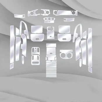 TPU pentru Bentley Mulsanne 2017-2020 Transparent Protector de Film Interior Masina Autocolant Central de Comandă Viteze de Aer tabloul de Bord Panoul de Usa