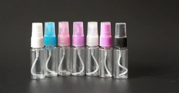 Transparent 50ml Mic Gol Pentru Make-Up Și de Îngrijire a Pielii vaporizador Refillable BottleMini Plastic Sticla cu Pulverizator